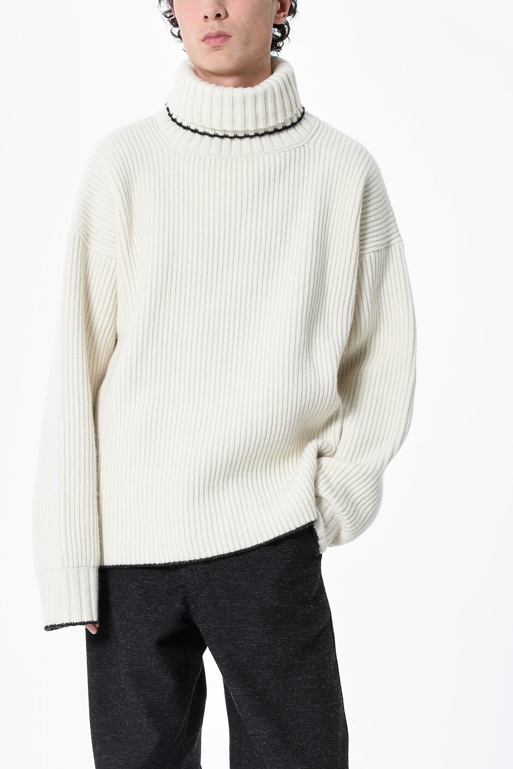 Uniforme Paris Roll neck wool sweater M | camillevieraservices.com